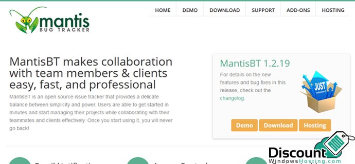 mantis 1.2.19 Hosting